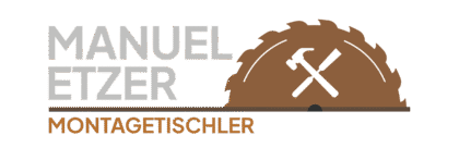 Montagetischlerei Manuel Etzer Logo – Möbel- und Küchenmontage, Türen, Fenster und Innenausbau in Salzburg.